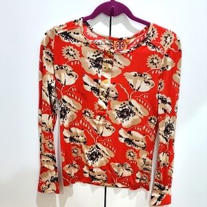 TORY BURCH FLORAL TOP